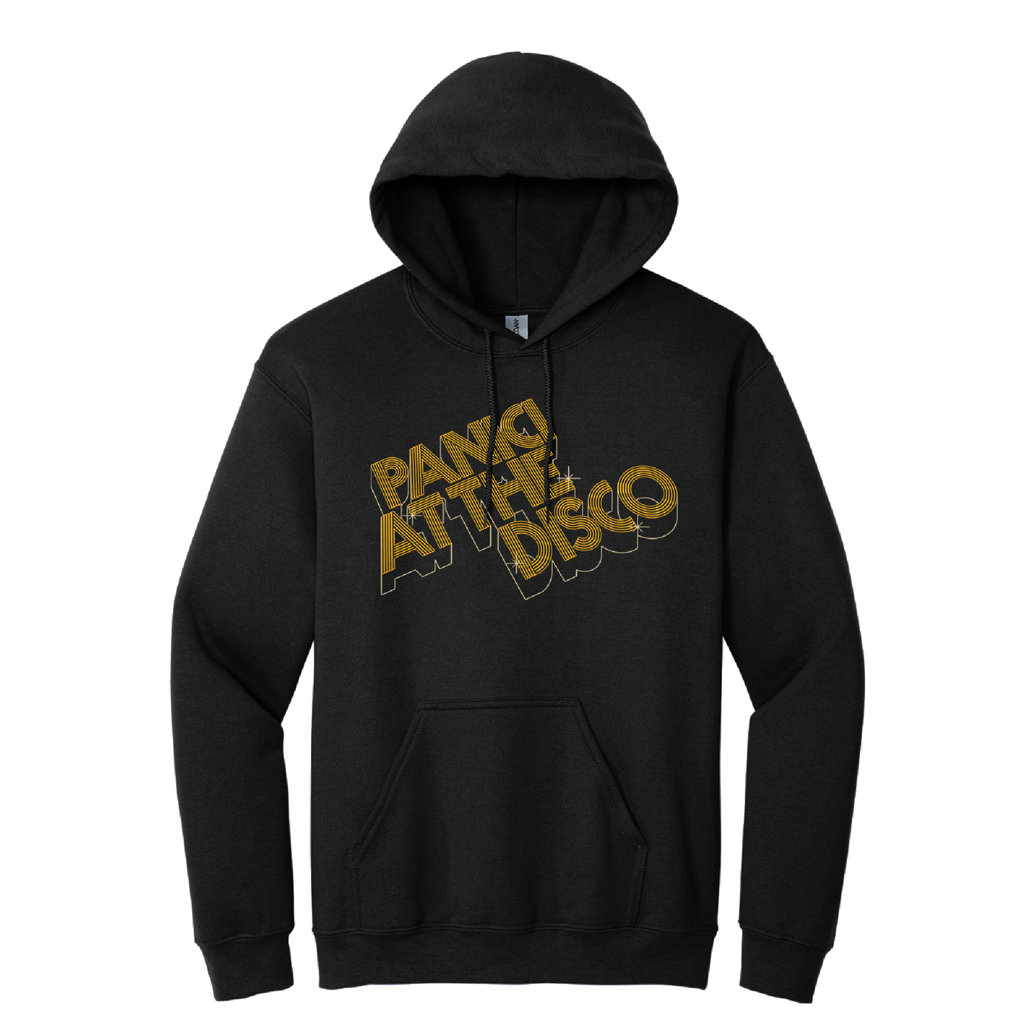 3-D Gold Logo Hoodie