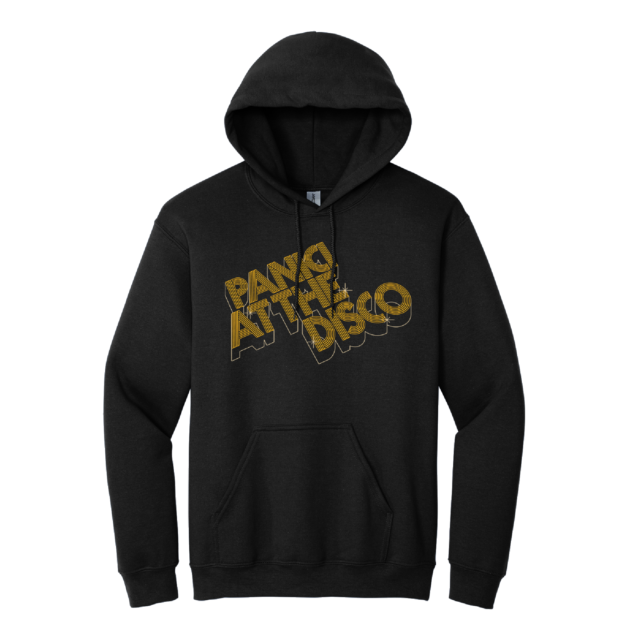 3-D Gold Logo Hoodie