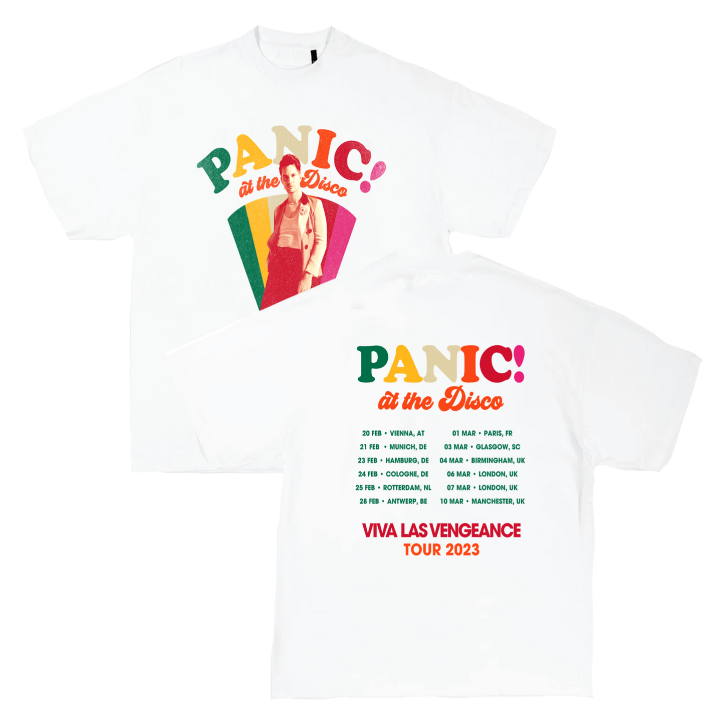 Colour Wedge Tour T-Shirt